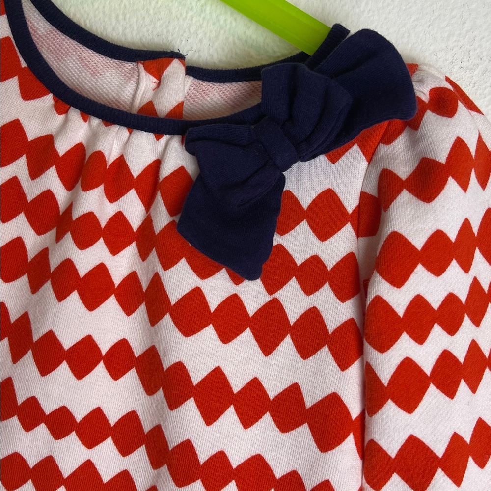 Gymboree Diamond Stripe Dress 2T - Picture 2 of 6